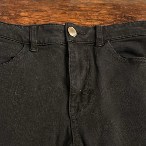 American Eagle Women's Black Jegging Super Stretch X size 6 - Picture 3 of 8
